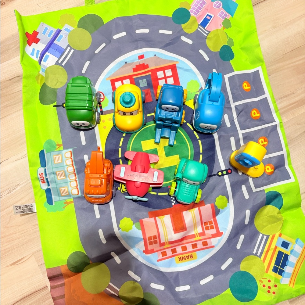 Toddler Cars and Carry Bag